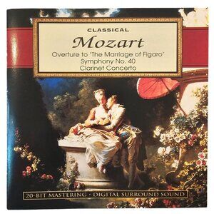 Mozart Overture to The Marriage Of Figaro Music CD Classical  37758cd